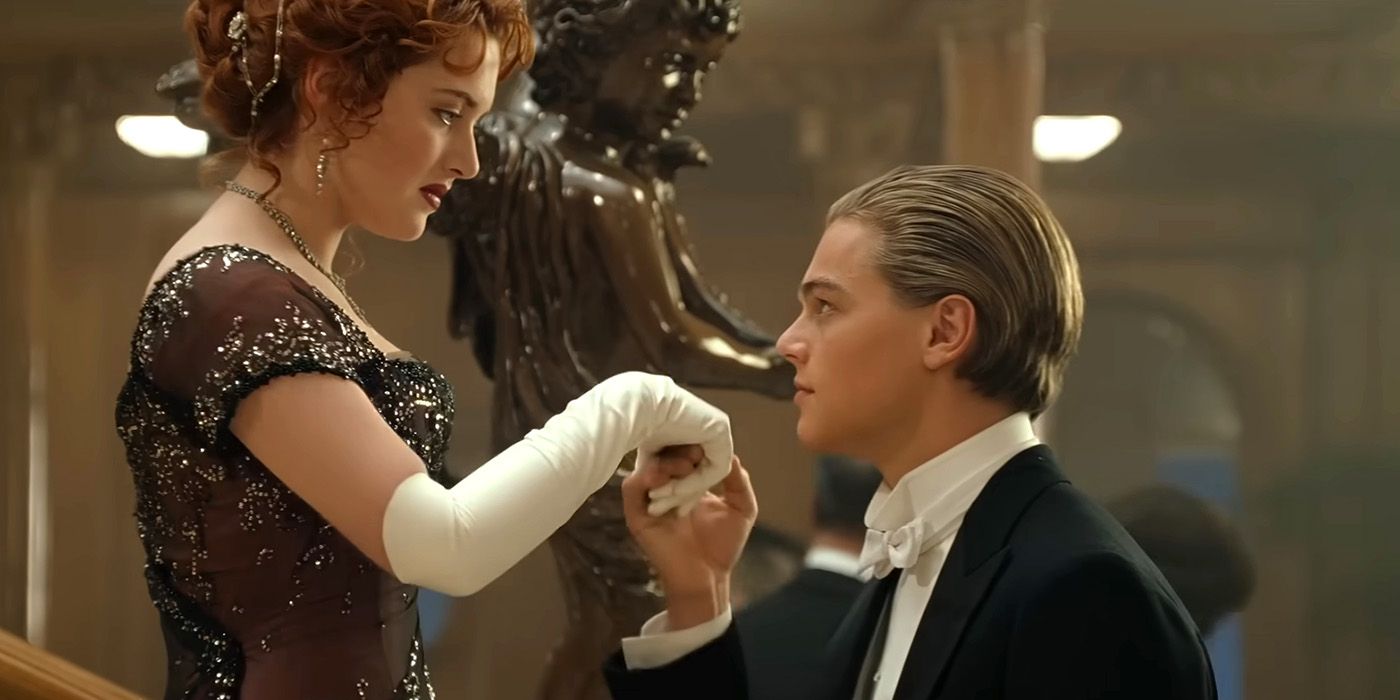 Lançamento do aniversário de 25 anos do Titanic Kate Winslet Leonardo DiCaprio