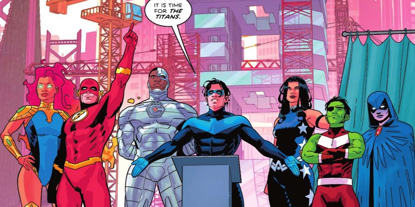 Titans Replace Justice League in DC Comics