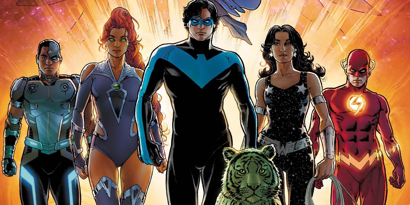 Titans Replace Justice League DC Comics