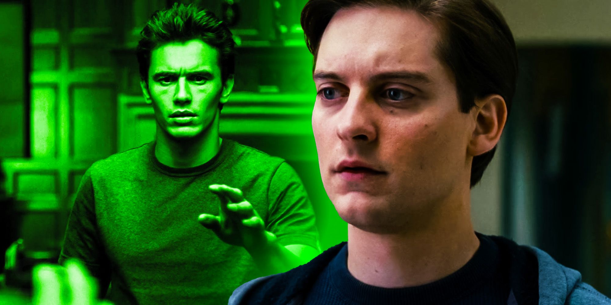 Tobey maguire peter parker spiderman 3 harry osborn