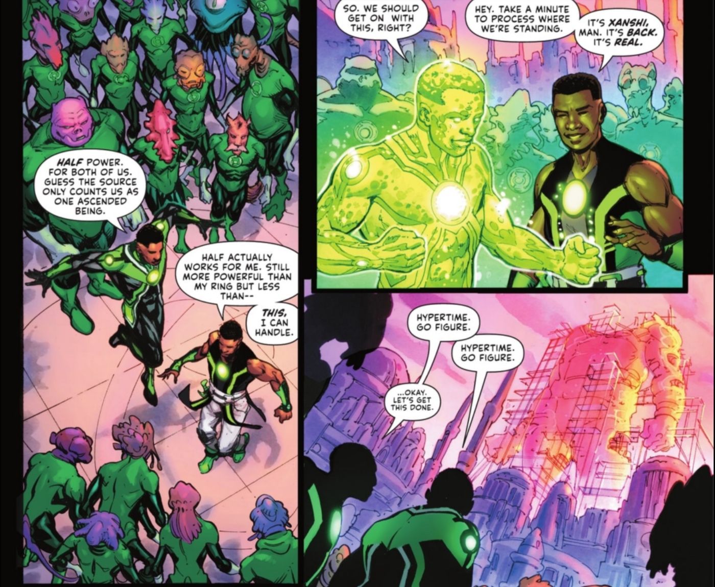 Green Lantern S Godhood Just Got The Perfect Twist For John Stewart