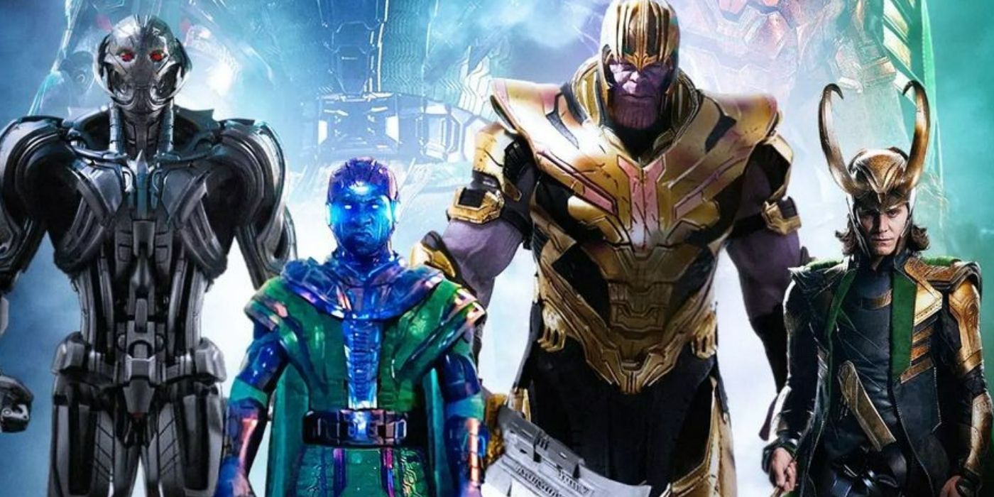 Ultron, Kang, Thanos, and Loki unite in a villain crossover for MCU