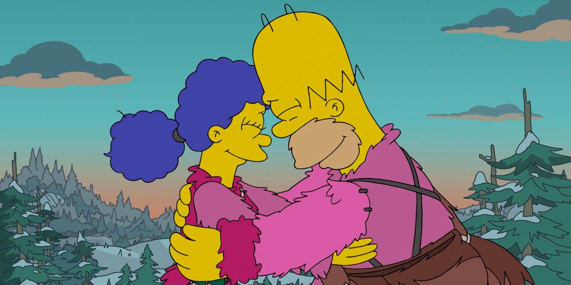 The Simpsons Pixelated and Afraid, Homer and Marge