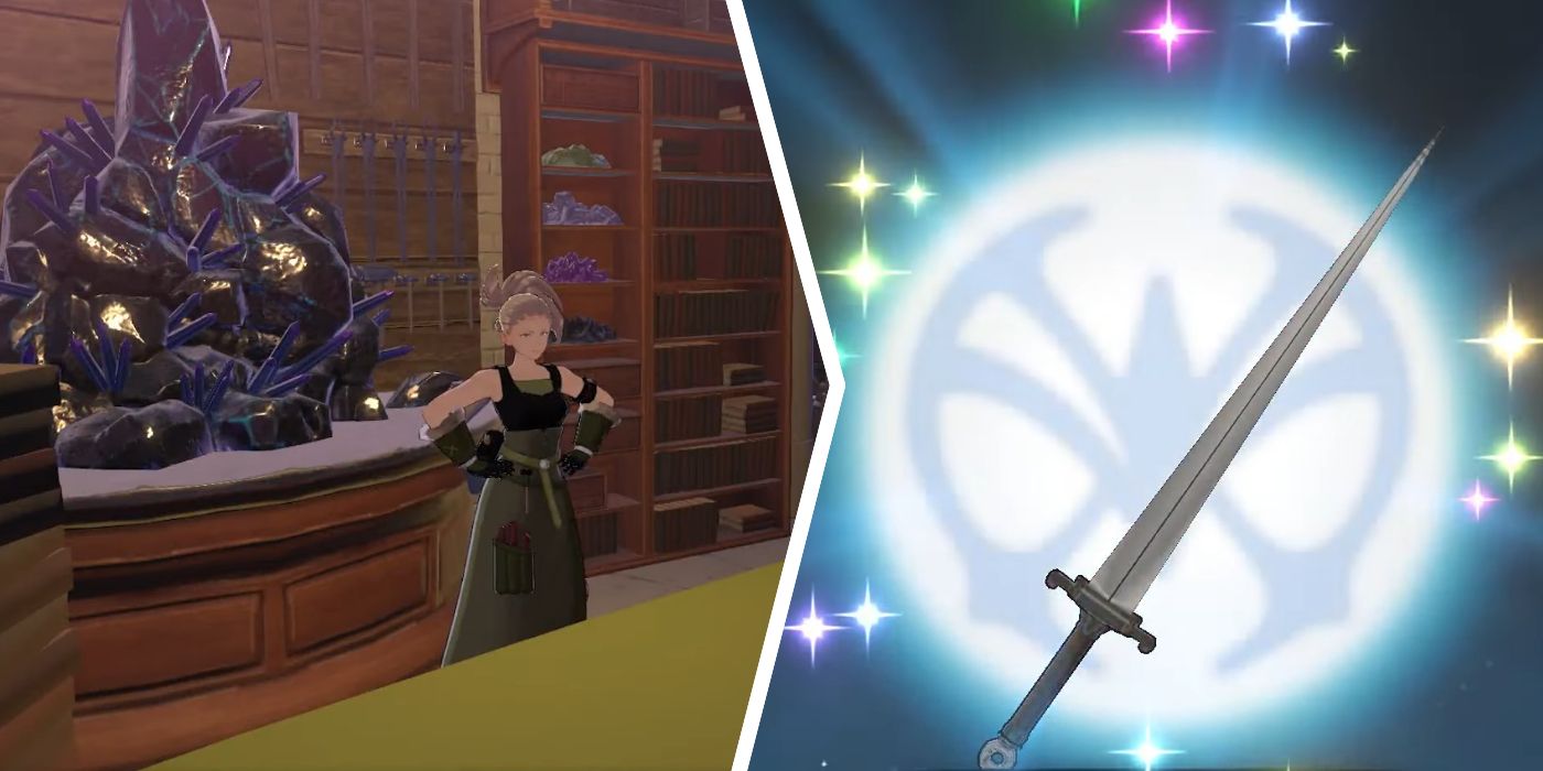 Upgrading a Basic Sword Weapon at the Smithy in Fire Emblem Engage