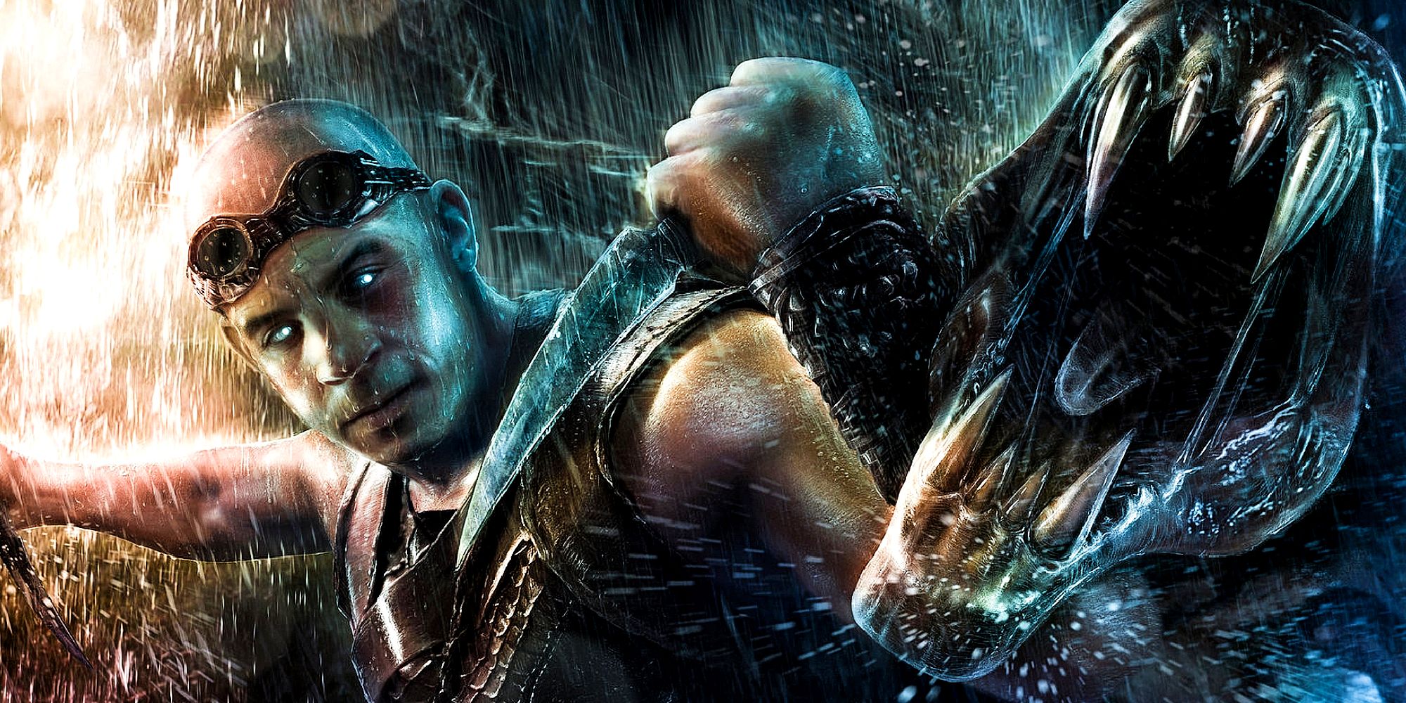 Vin Diesel en Crónicas de Riddick Arte