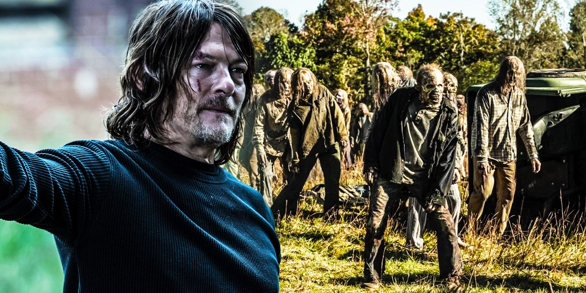 Walking dead Zombie variantes Daryl spin-off