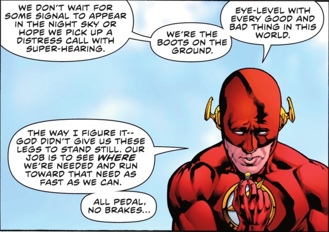 Wally West Flash True Purpose DC Comics