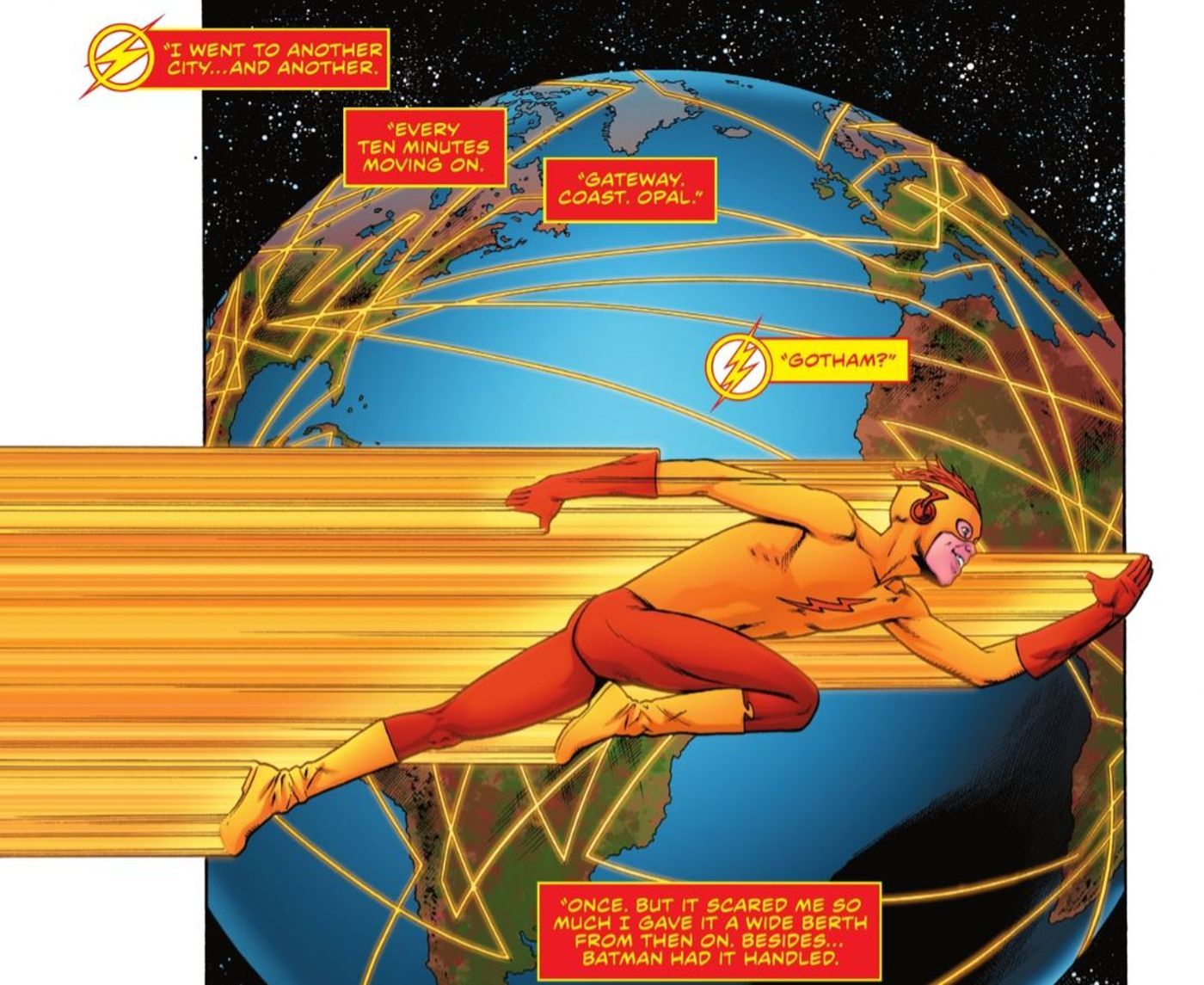 Wally West odeia Gotham DC Comics