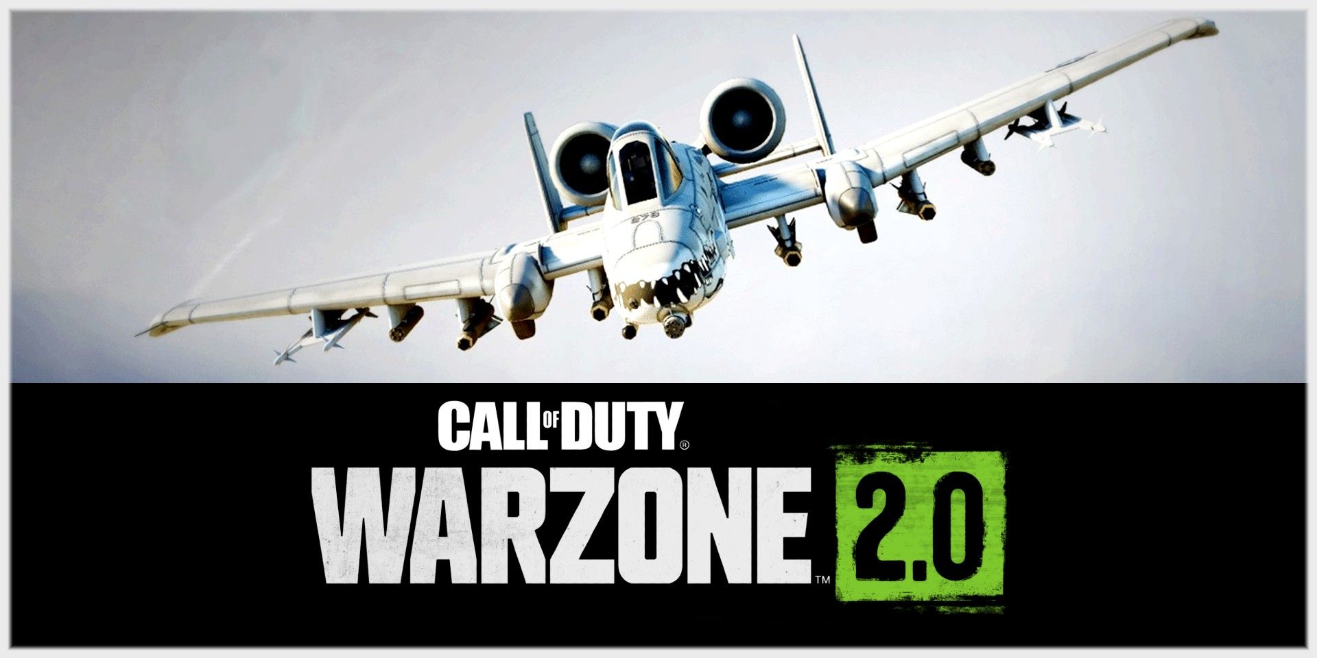 An Airplane used for Precision Strikes from Warzone 2.0