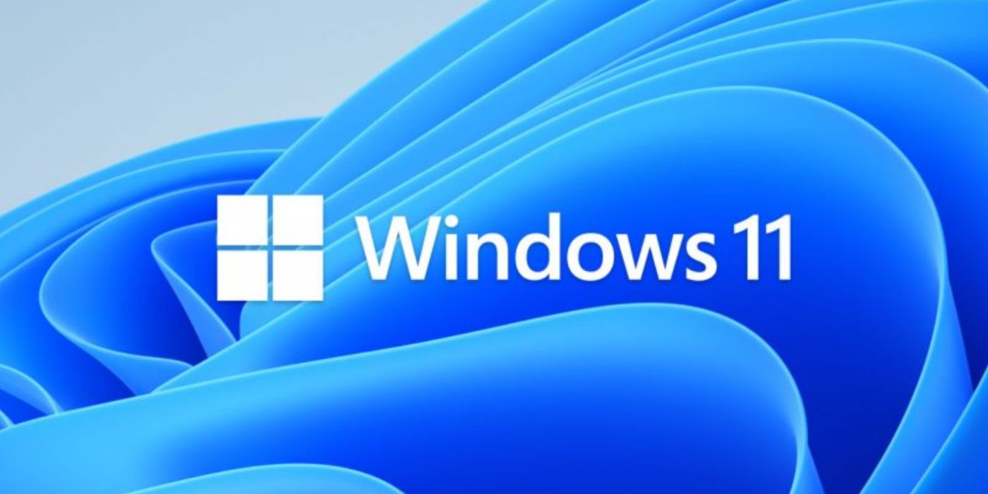 Logo and promo art for the Windows 11 operating system.