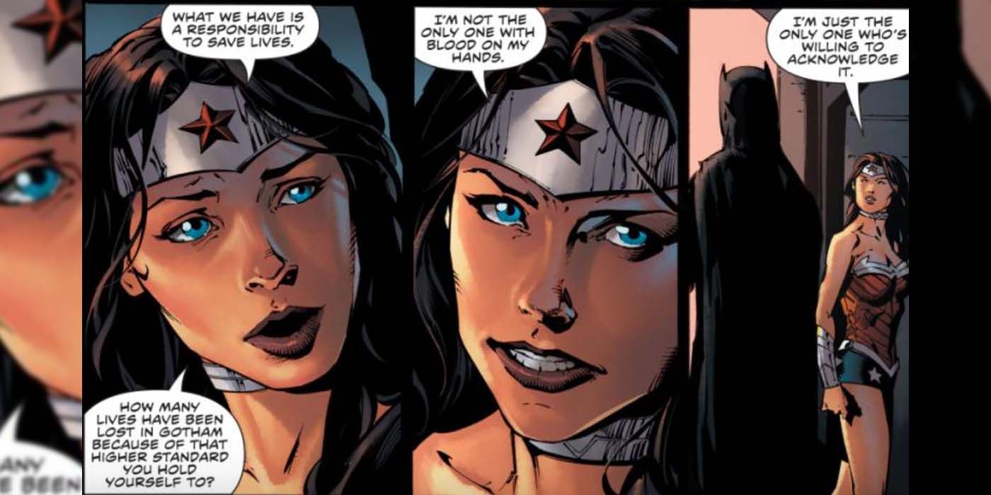 Wonder Woman Calls Out Batman