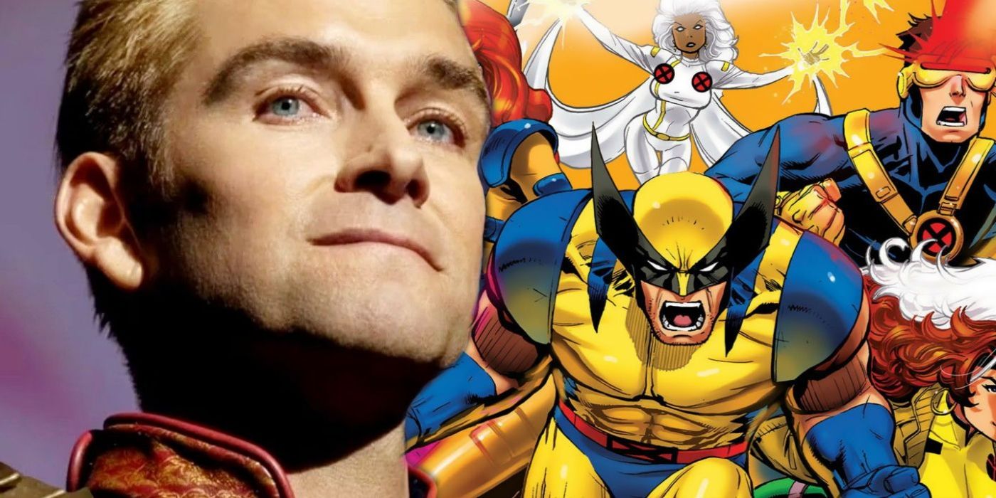 The Boys' Homelander with the X-Men.