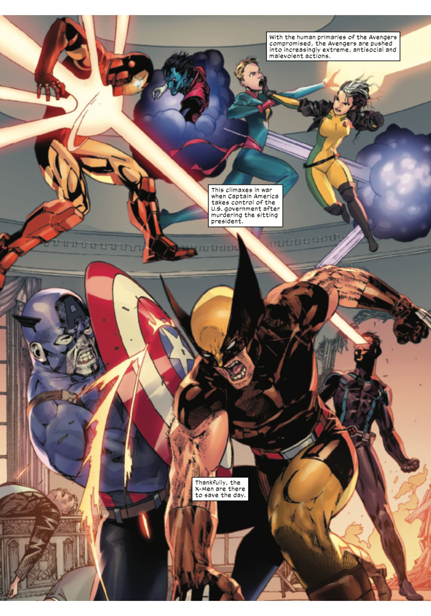 X-Men Go To War With The Avengers