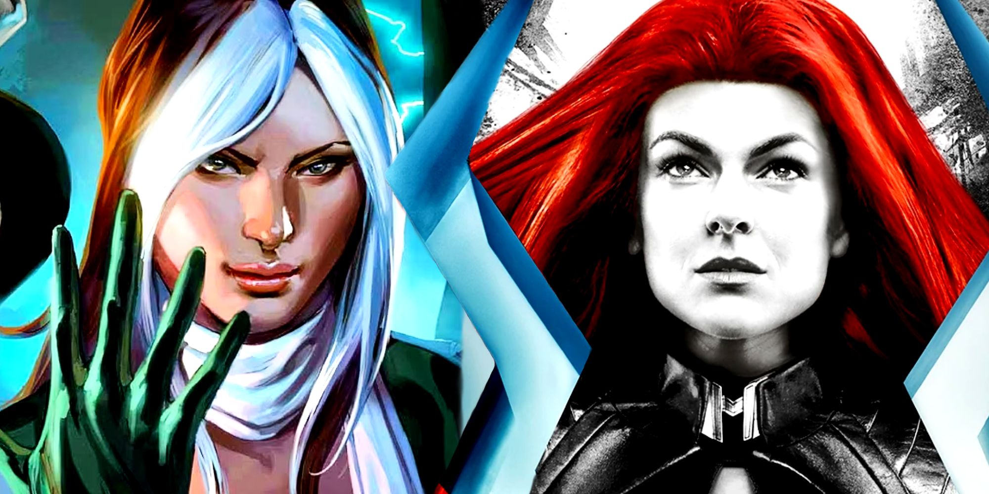 X-Men Rogue and Medusa of the Inhumans