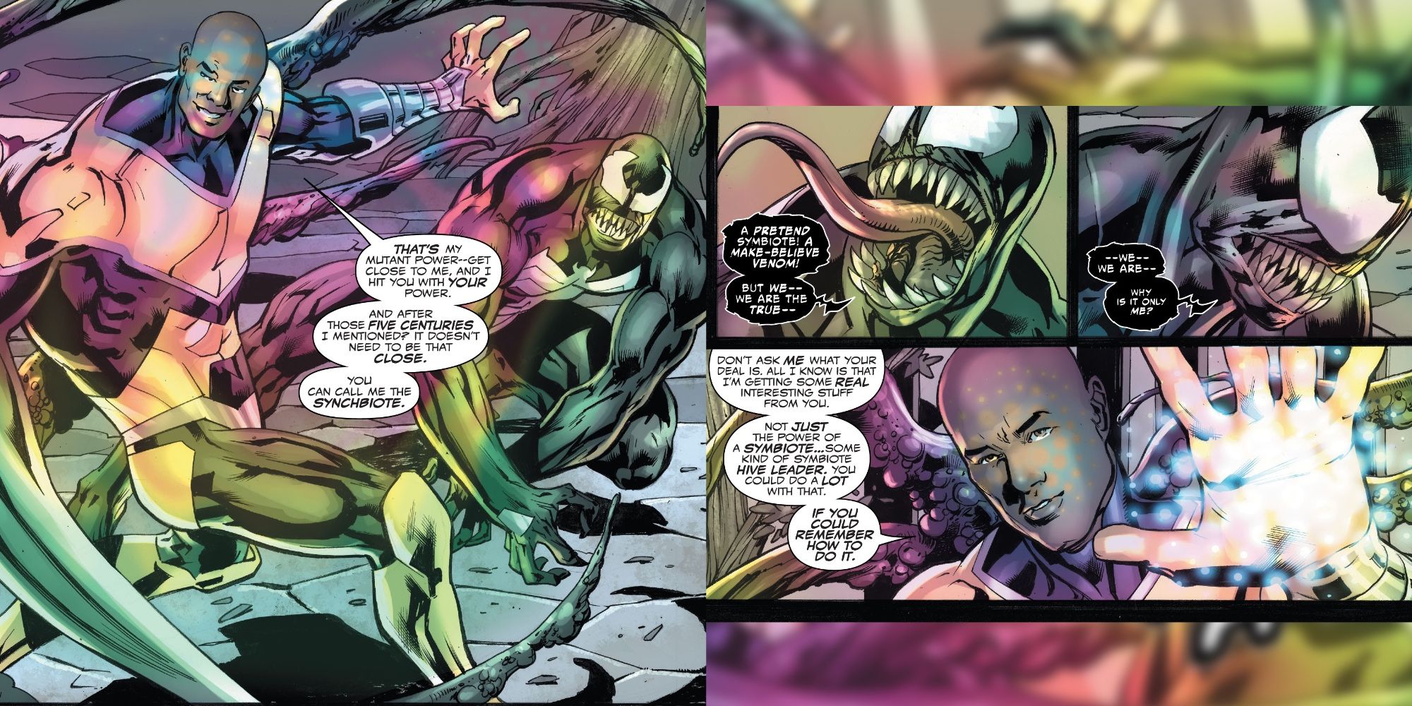 X-Men's Synch leva o rei de Venom em poderes negros