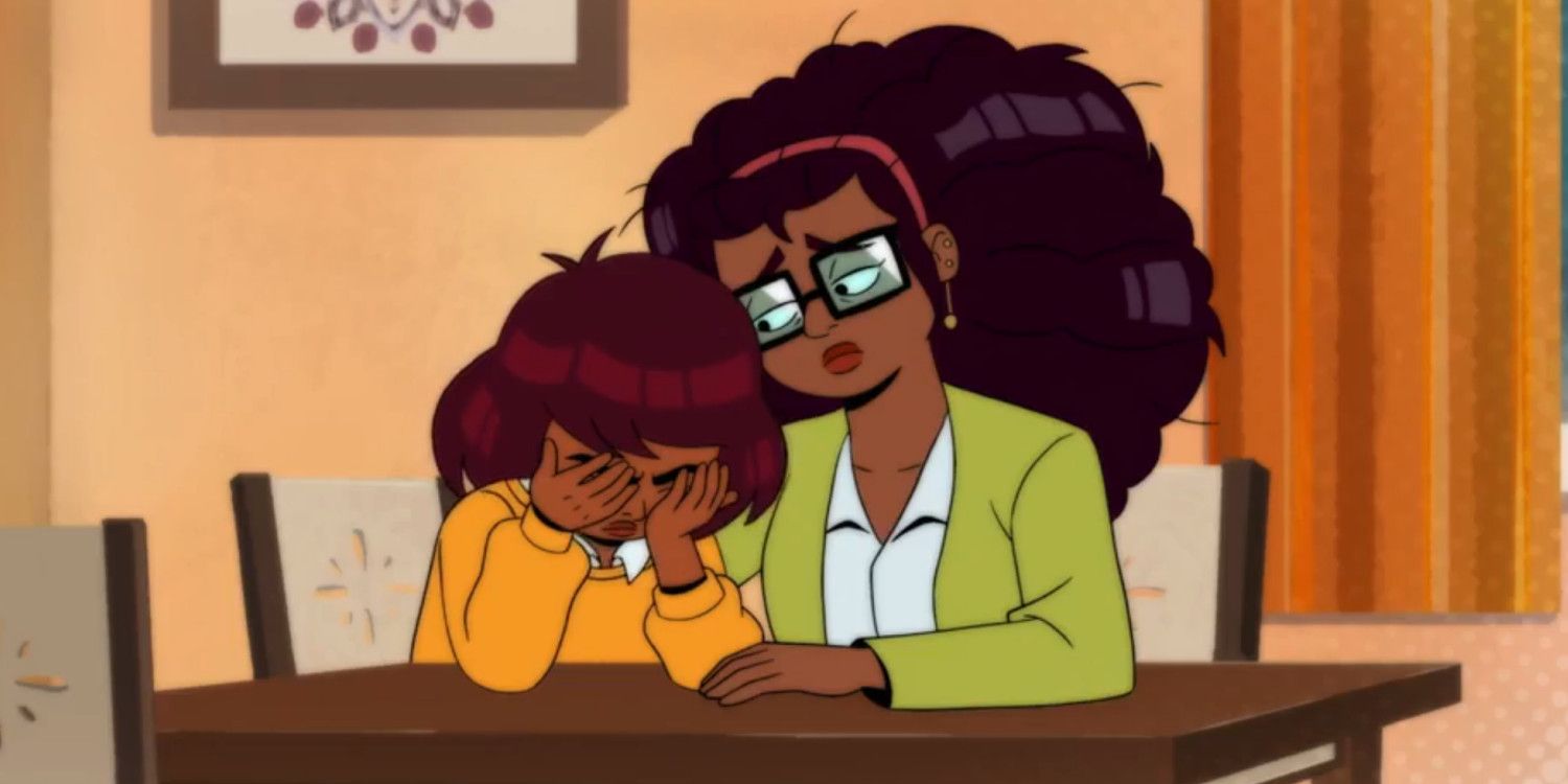 Young Velma Dinkley and Her Mother in Velma Pilot Flashback
