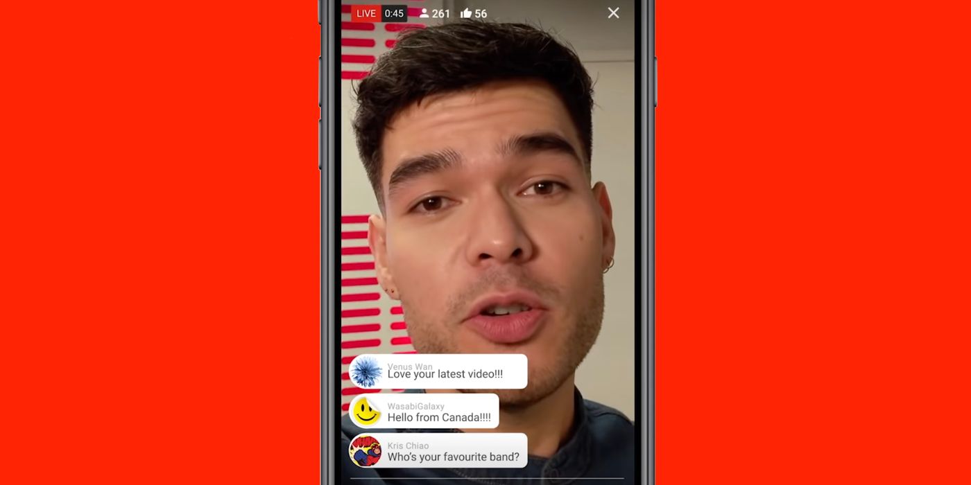 A screenshot of a YouTube Live Video with Super Chat