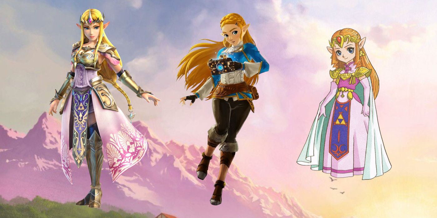 Legend Of Zelda Every Princess Zelda Design Ranked