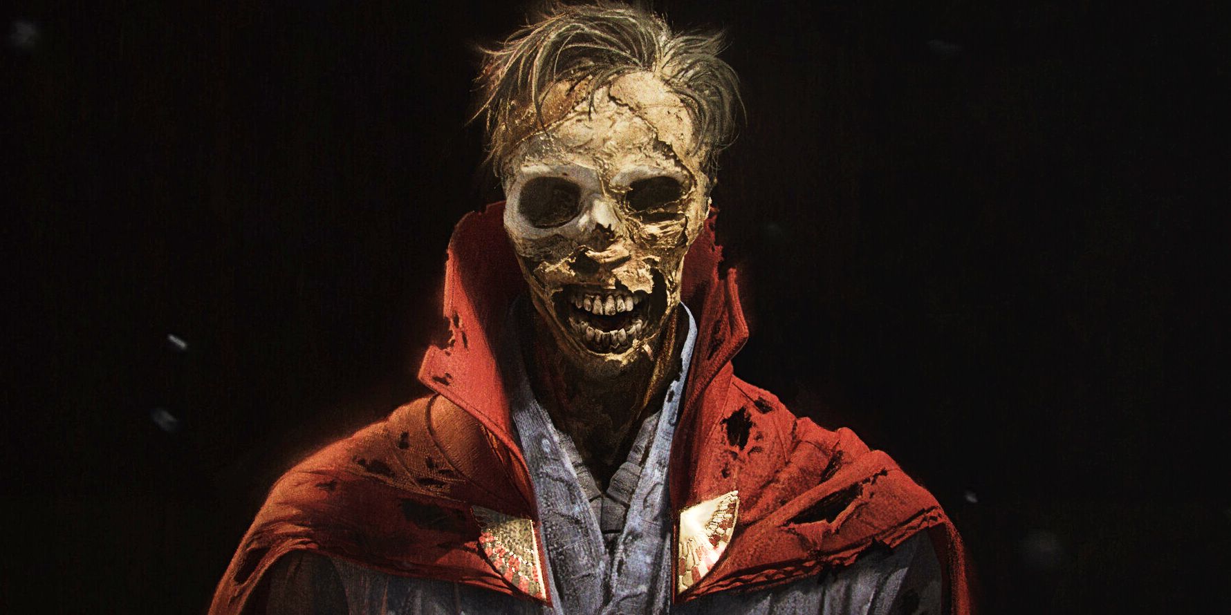 Doctor Strange 2 Concept Art Reveals Haunting Images Of Zombie Strange
