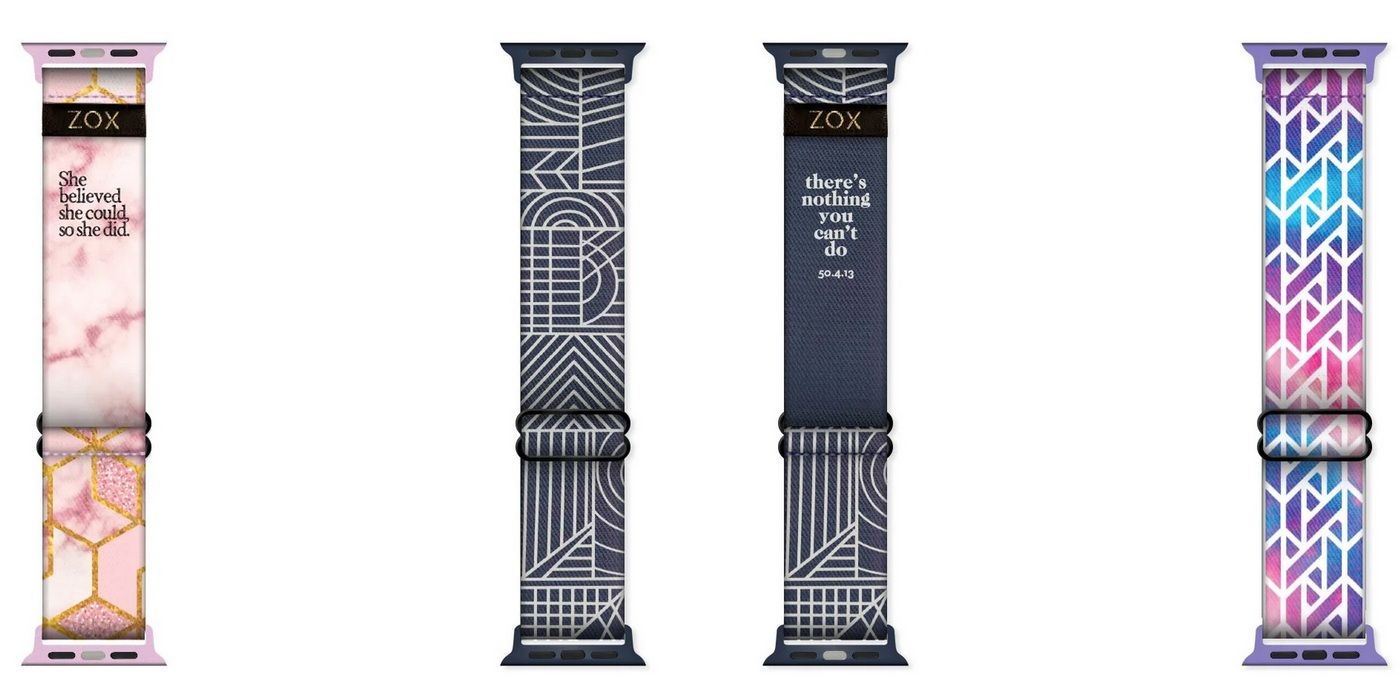 Zox Watch bands with inspirational messages