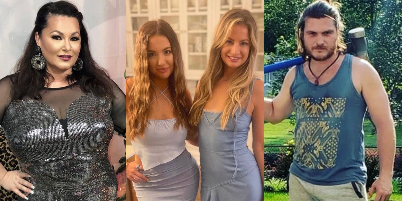 Molly Hopkins, Jenn Davis, Becky Lichtwerch, Syngin Colchester 90 Day Fiancé three side by side images