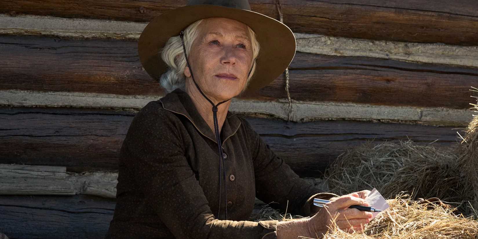 Helen Mirren as Cara Dutton in 1923 season 1