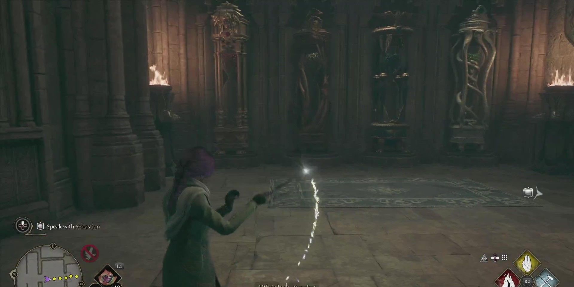The Four House Hourglasses in Hogwarts Legacy
