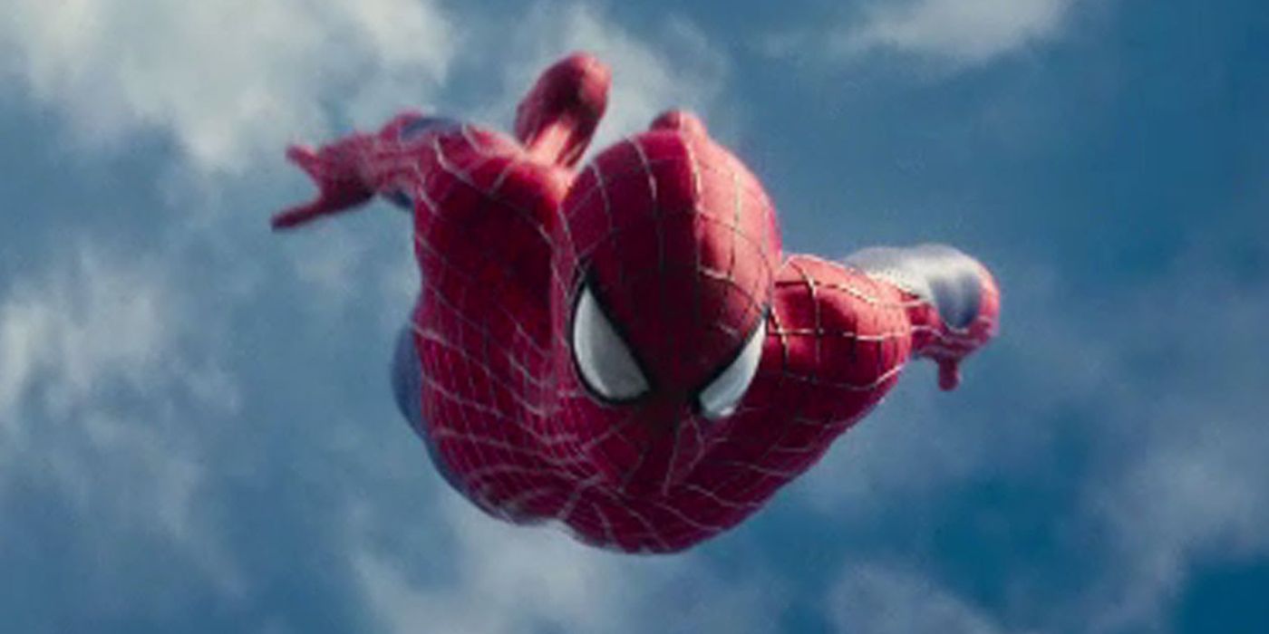 A still from The Amazing Spider-Man 2's opening sequence