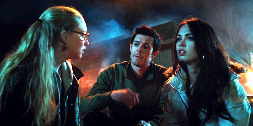 Amanda Seyfried, Megan Fox and Adam Brody's in horror movie Jennifer's Body.
