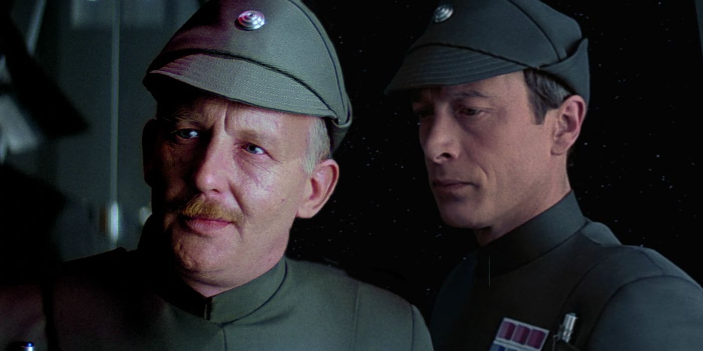 Admiral Ozzel and Captain Needa from The Empire Strikes Back