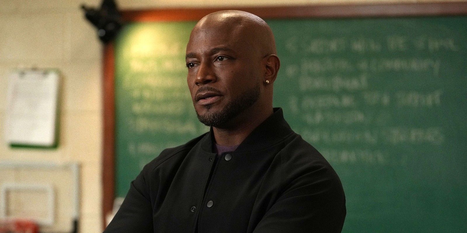 All American Season 5 Taye Diggs as Billy Baker in a Classroom