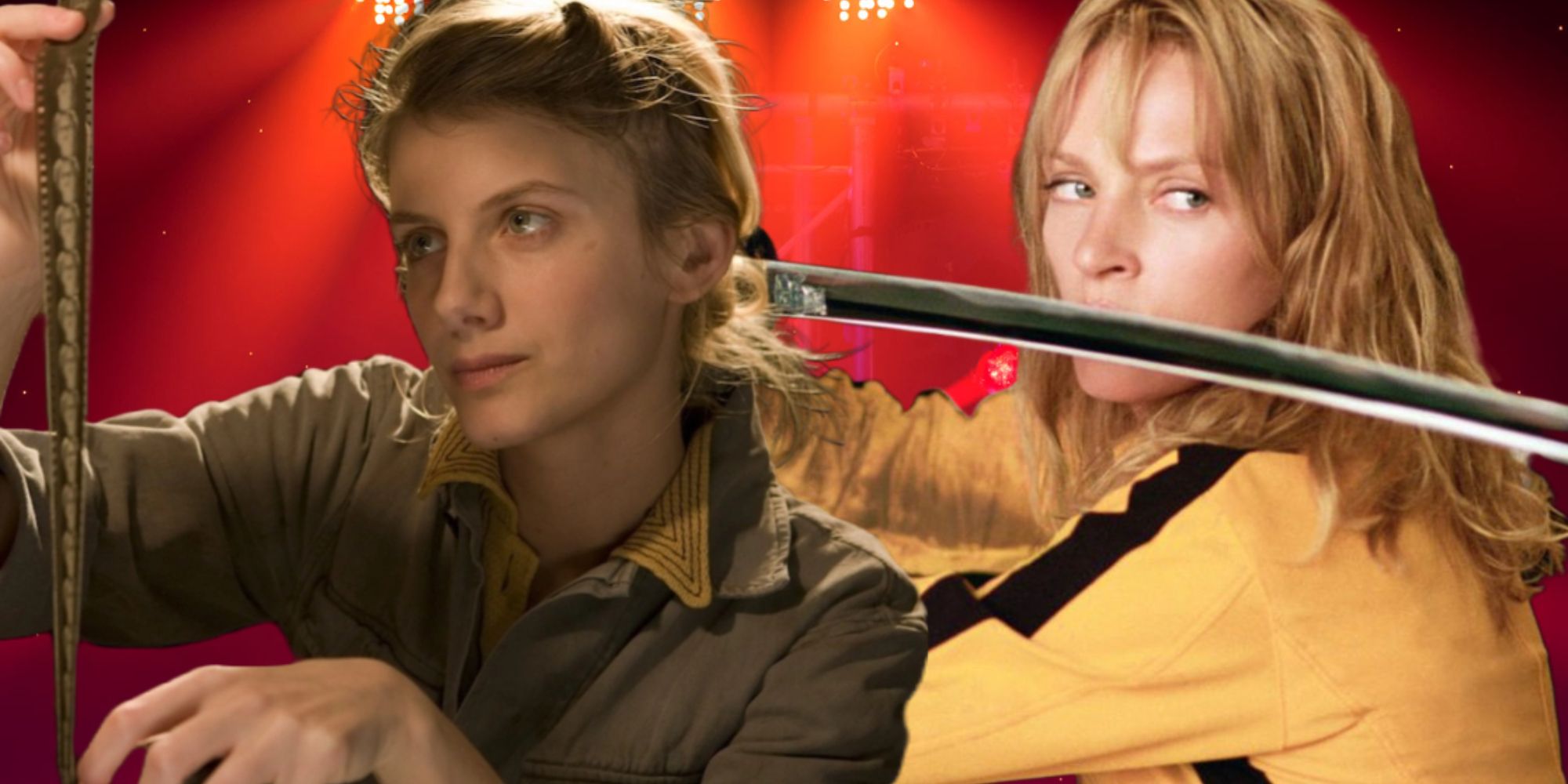 An image of Shonsanna and The Bride in Kill Bill