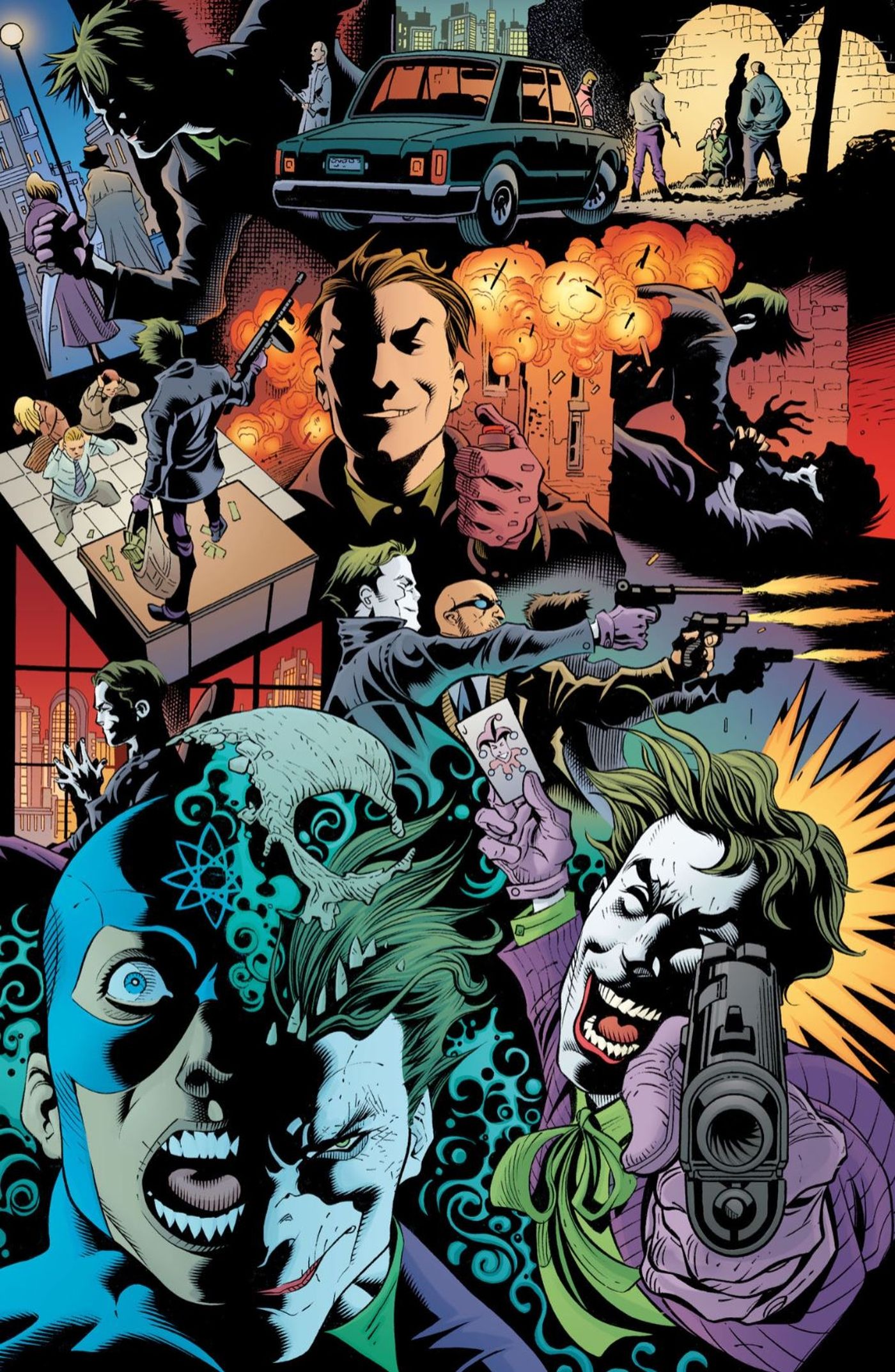 Origem do Átomo e do Coringa DC Comics
