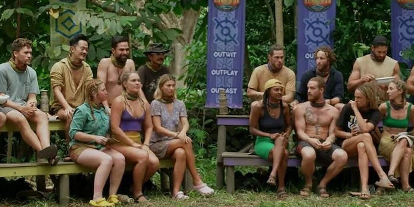 Australian Survivor Auction sitting outside during event