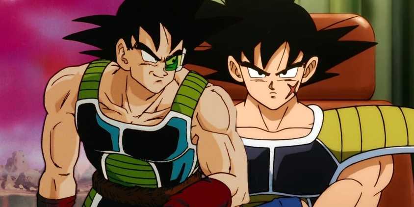 Bardock's original design vs the retconned one.