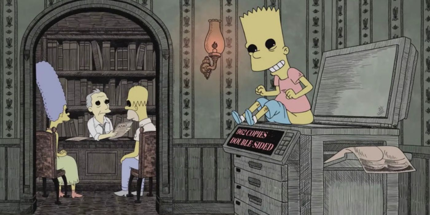 Bart Simpson en un episodio de Acción de Gracias en Halloween.