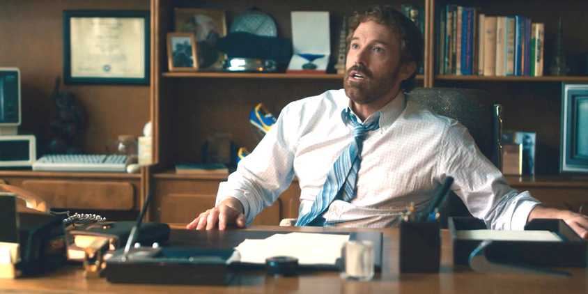 Ben Affleck as Phil Knight in a scene from Air.