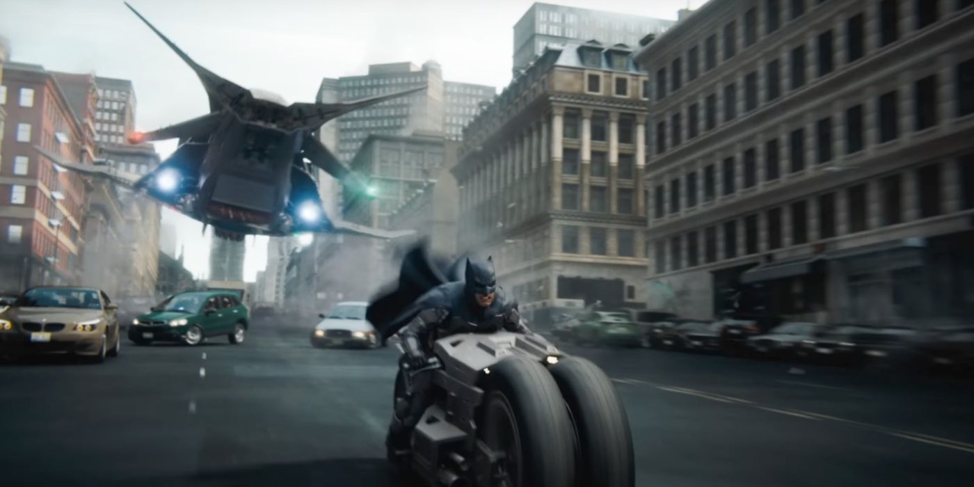 Ben Affleck's Batman And Flying Fox in The Flash