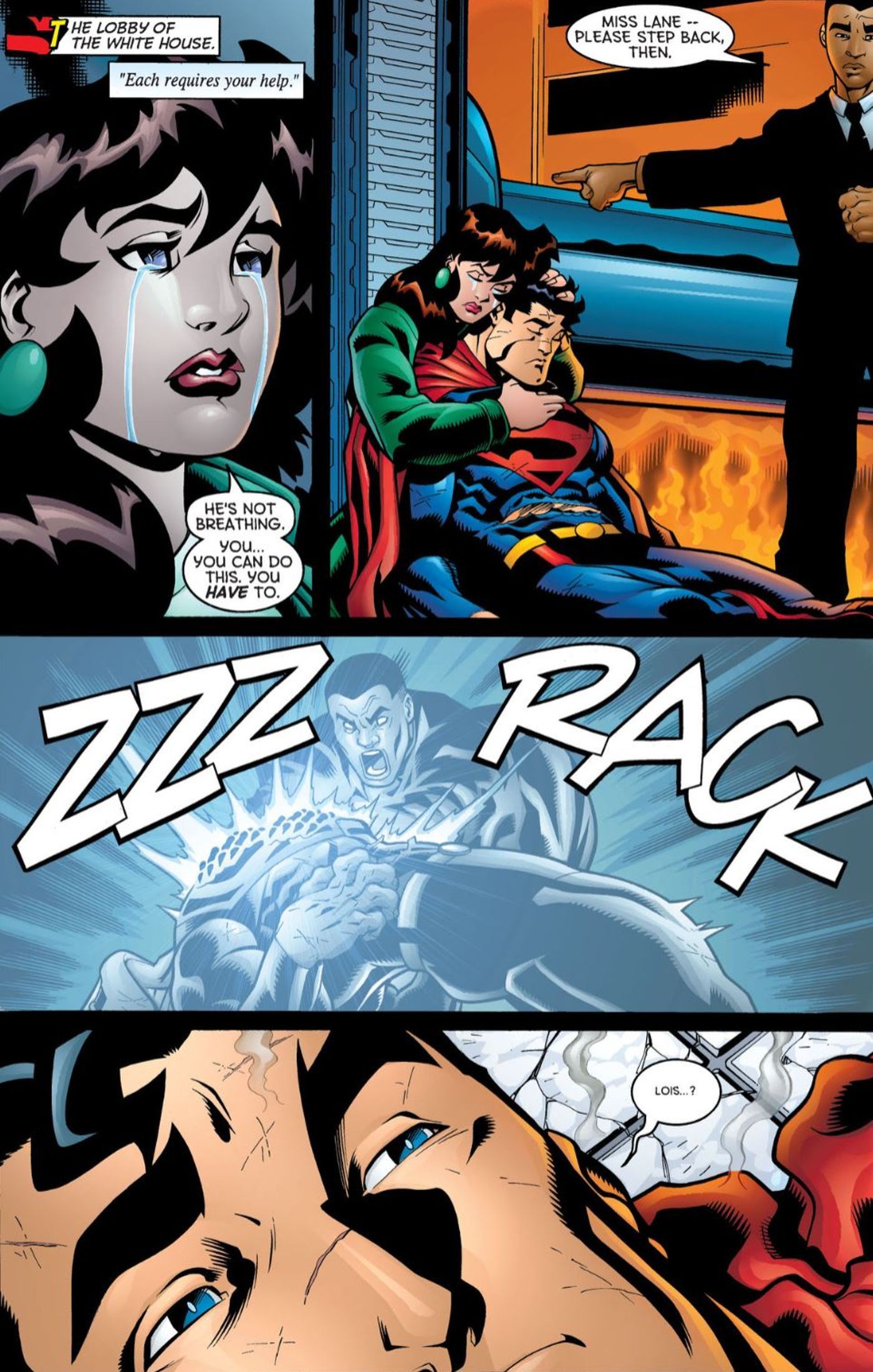 Raio Negro revive o Superman DC Comics