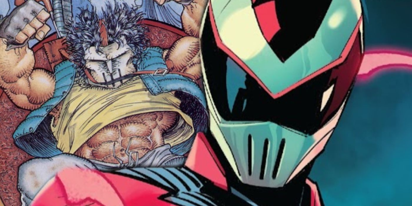 Casey Jones and his Power Rangers alter ego.