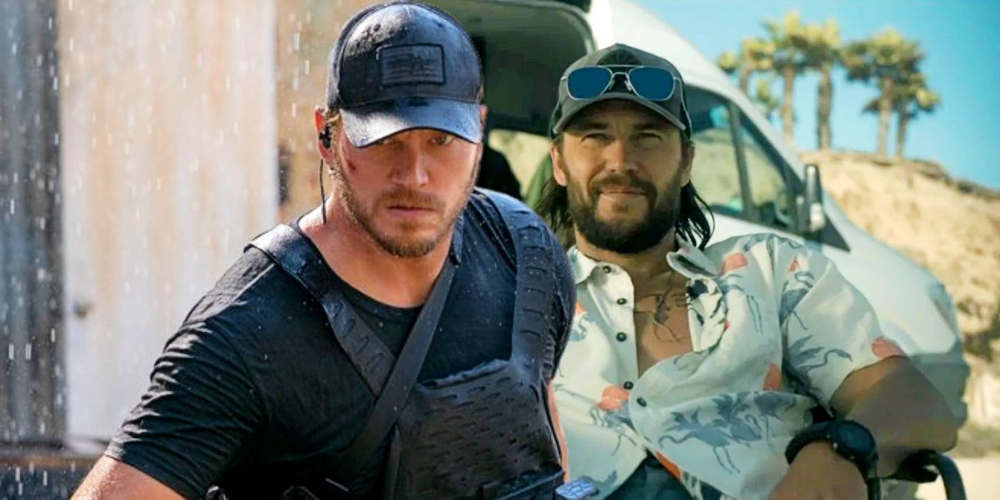 Custom image of Chris Pratt and Taylor Kitsch in The Terminal List.