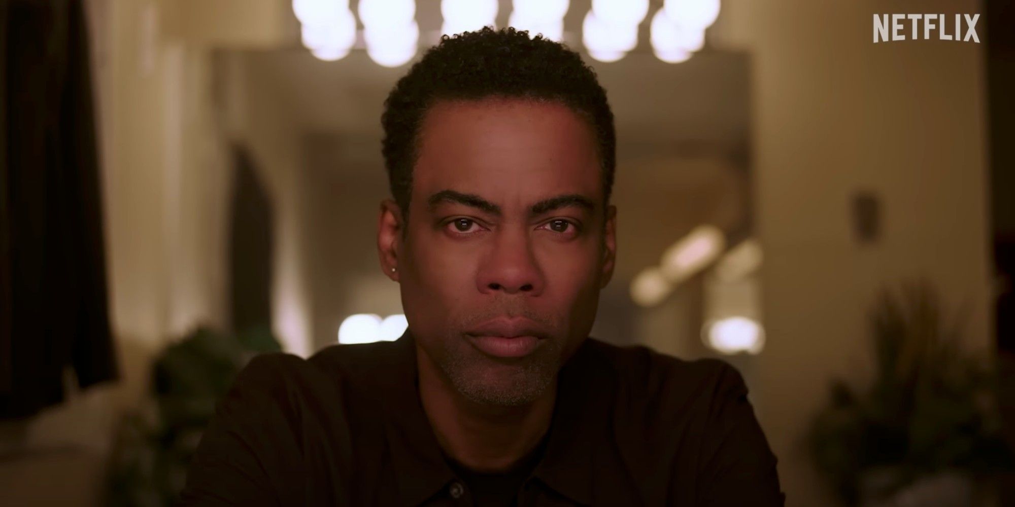 Chris Rock looking into the camera in Chris Rock - Selective Outrage