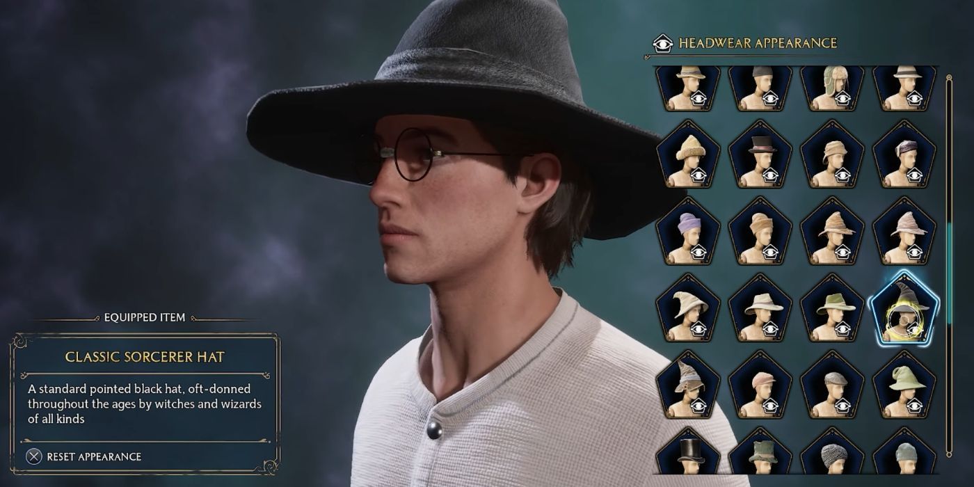 Lace Sorcerer Hat (Well-Appointed) - Hogwarts Legacy - EIP Gaming