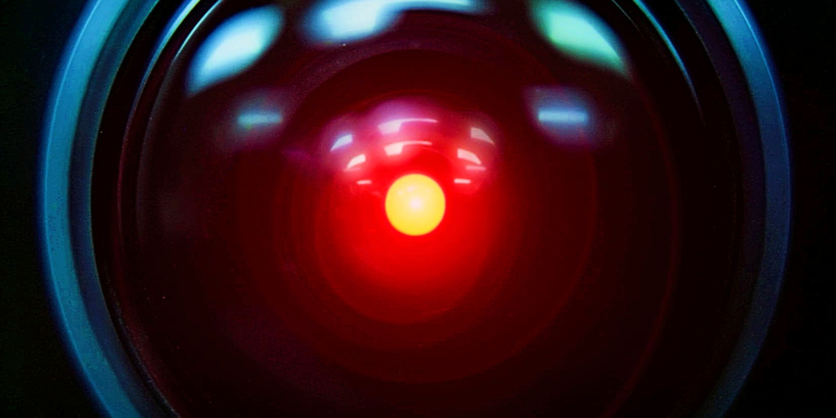 Close up of HAL 9000