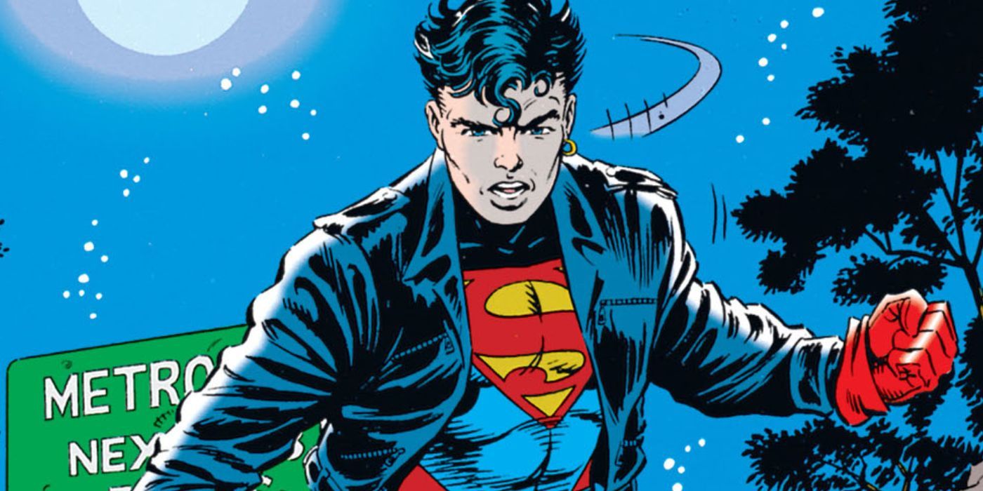 Featured Image: Conner Kent as Superboy in DC Comics, with a 