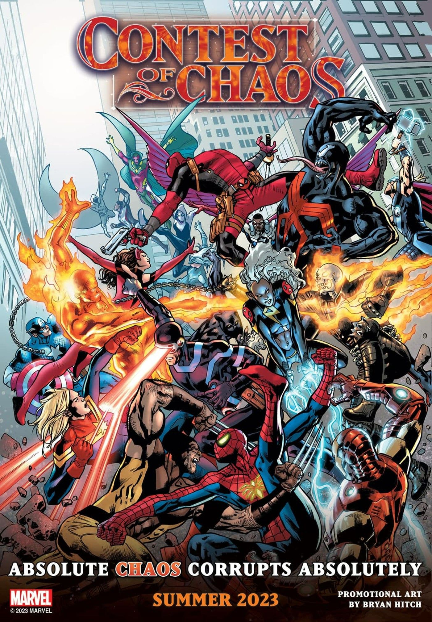 Contest of Chaos Marvel Promotional Art