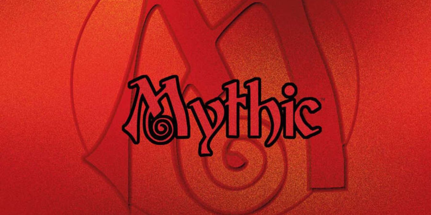 Cubierta para sistema de emulación Mythic Oracle para TTRPG con logo M rojo