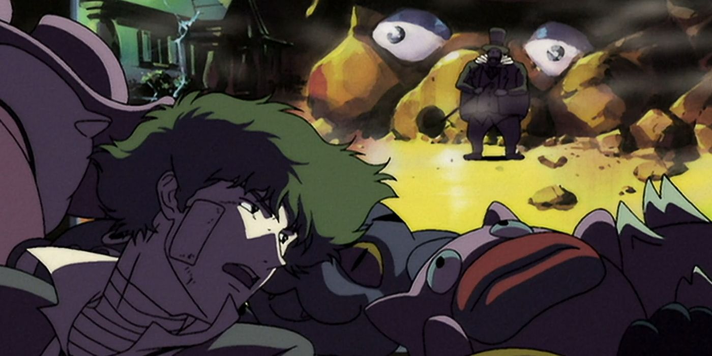 Cowboy Bebop: Pierrot closing in on Spike.