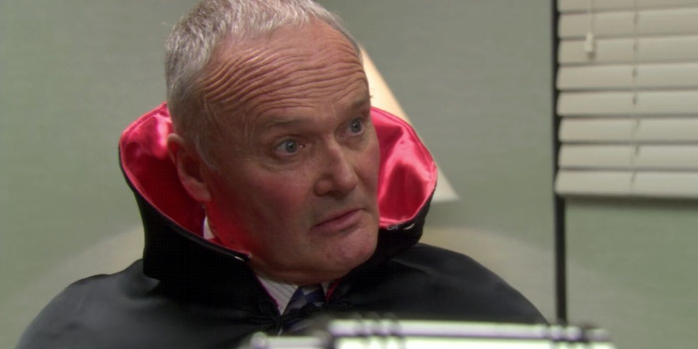 Creed as a vampire on The Office