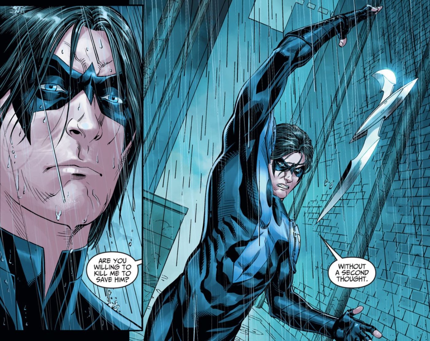 Damian Wayne Nightwing Injustice DC Comics